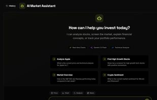ai assistant for real time analysis and trading assistance