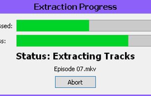 Inviska MKV Extract screenshot 1