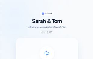 Upload interface for uploading images