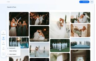 Options to download gallery images