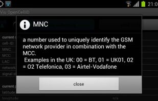 inViu OpenCellID screenshot 2