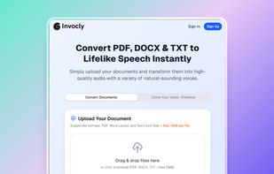 Invocly screenshot 1