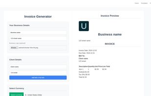 Invoice Den screenshot 1