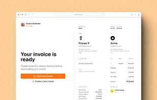Invoice Generator screenshot 1