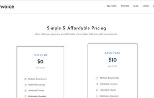 InvoiceApp screenshot 1