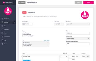 invoicely screenshot 2