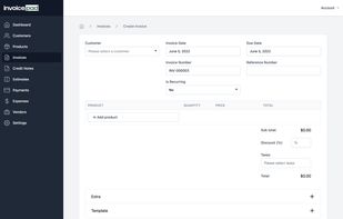 InvoicePad screenshot 1