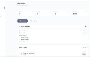 invoicer.work screenshot 1