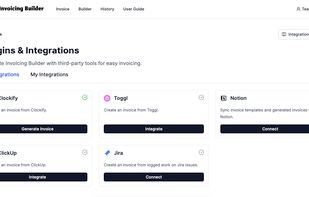 Import tracked time and Notion data directly into your invoices, without manually re-entering your billing information.