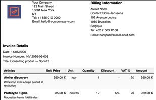Invoiciz screenshot 2