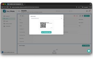 InvyMate | qr label generation