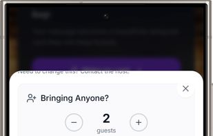 Invyt plus one RSVP flow where guests add named additional guests and per person dietary needs, so hosts get an exact headcount, not just a yes.