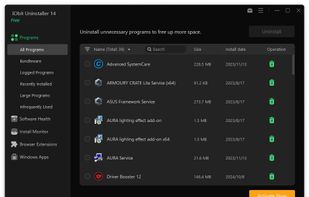 IObit Uninstaller screenshot 1