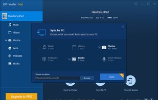 IOTransfer screenshot 1