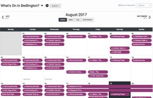 Community Calendar exemple