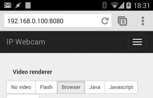 IP Webcam screenshot 1