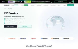 IPcook ISP Proxies