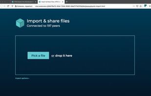 IPFS Companion screenshot 2