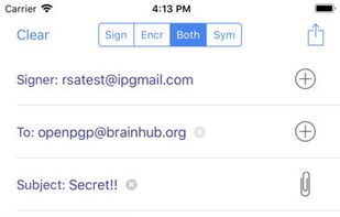iPGMail screenshot 3