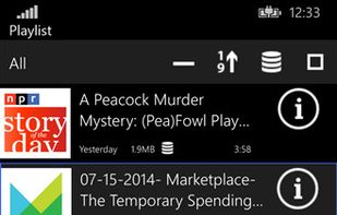 iPodcast screenshot 1