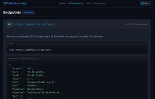 Endpoint description
