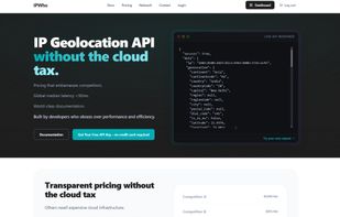 Dashboard view & Live API response

