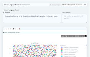 Analyze your data in multiple databases and documents using natural language