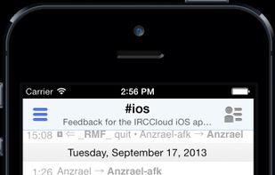 IRCCloud screenshot 2
