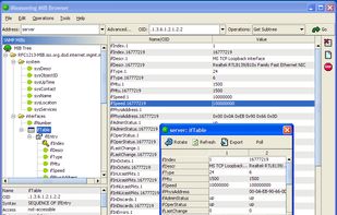 iReasoning MIB Browser screenshot 1