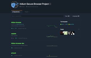 Iridium Browser screenshot 2