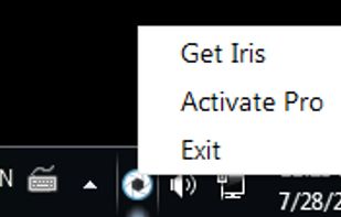 Iris mini screenshot 1