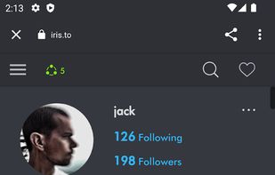 Iris.to screenshot 1