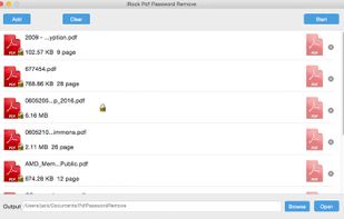 iRocksoft PDFPasswordRemover screenshot 1