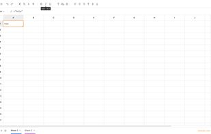 IronCalc screenshot 1