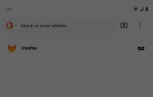 IronFox screenshot 1
