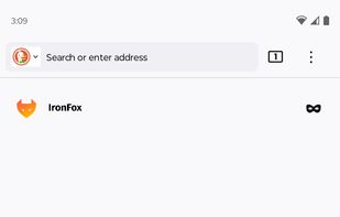 IronFox screenshot 1