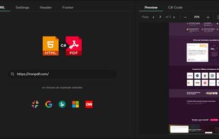 IronPDF screenshot 3