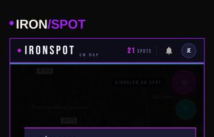 Customize your user experience, you will experience Ironspot to be tailor-made for what street workout requires.