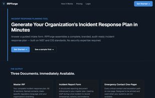 IRPForge screenshot 1