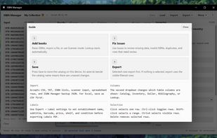 ISBN Manager screenshot 1