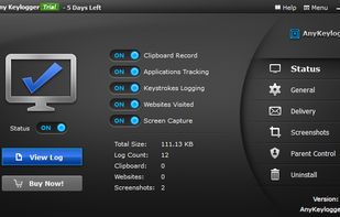 iSeeGuard AnyKeylogger screenshot 1