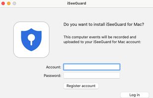 iSeeGuard Mac Computer Monitoring screenshot 1