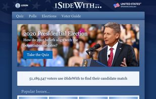 ISideWith screenshot 1