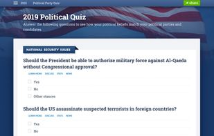 ISideWith screenshot 2