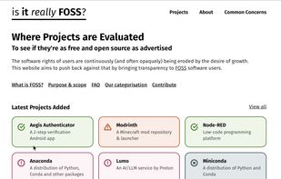 IsitReallyFoss screenshot 1