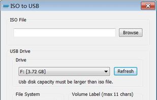 ISO to USB screenshot 1