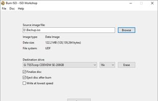 ISO Workshop screenshot 2
