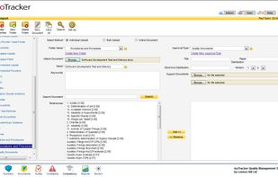 Upload new documents page