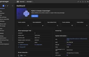 Dashboard Dark Theme