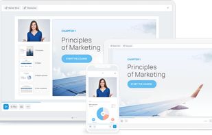 HTML5 presentations work on all devices.